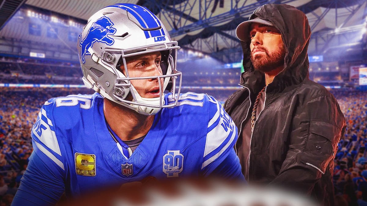 Eminem's NSFW reaction to Lions roller-coaster win over Bears