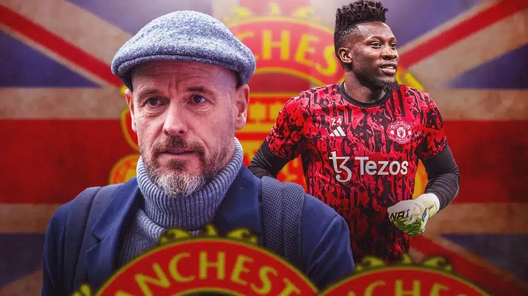 Manchester United boss Erik ten Hag defends Andre Onana but slams the defending