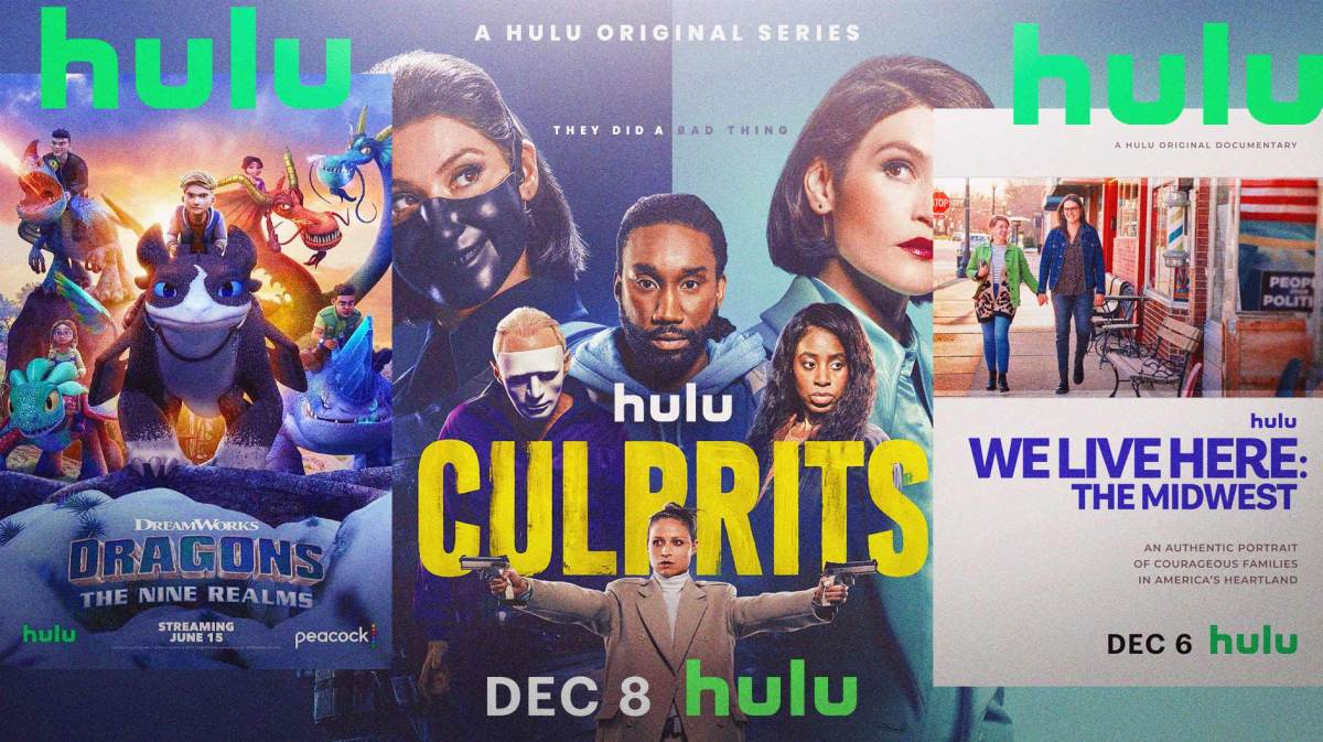 New to Hulu in December 2023