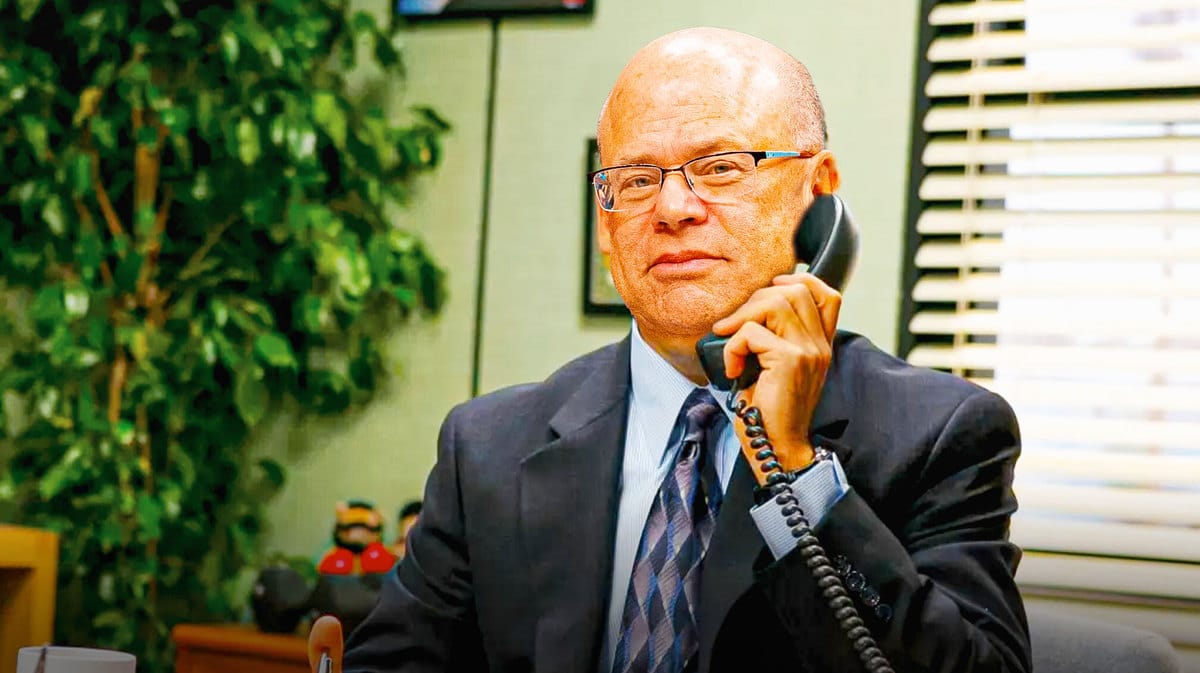 Panthers owner David Tepper as Michael Scott of The Office