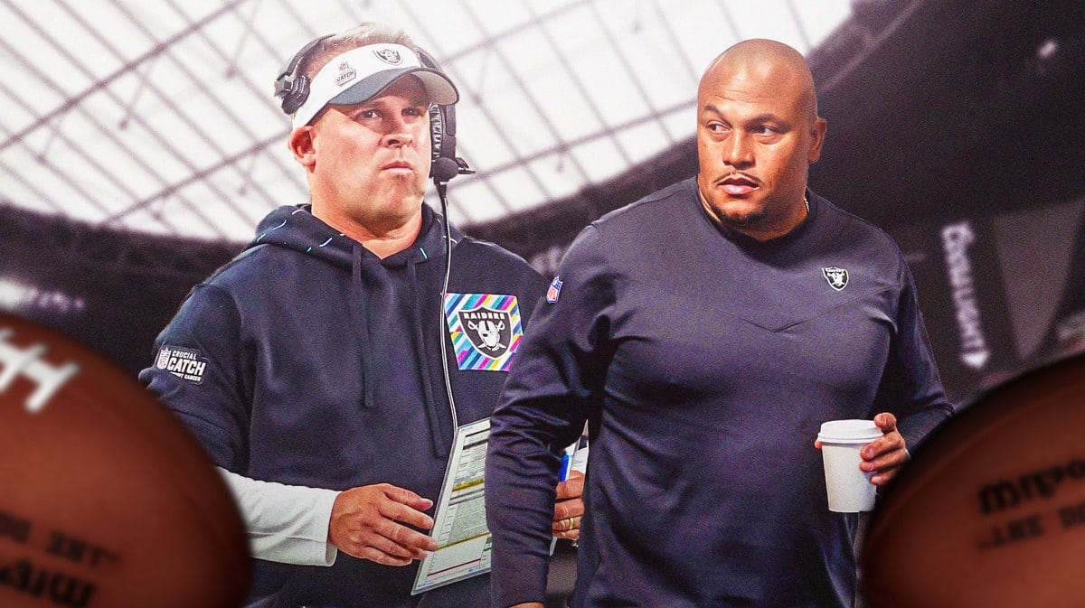 Josh McDaniels and Antonio Pierce together