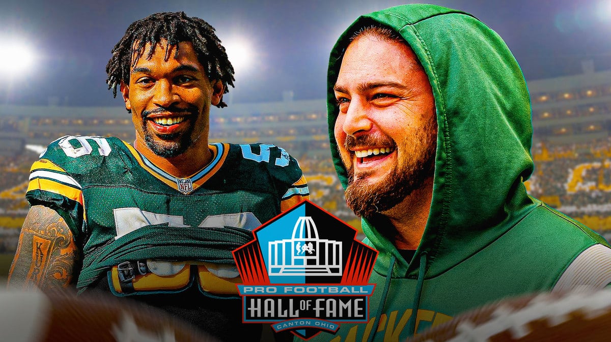 Julius Peppers and David Bakhtiari