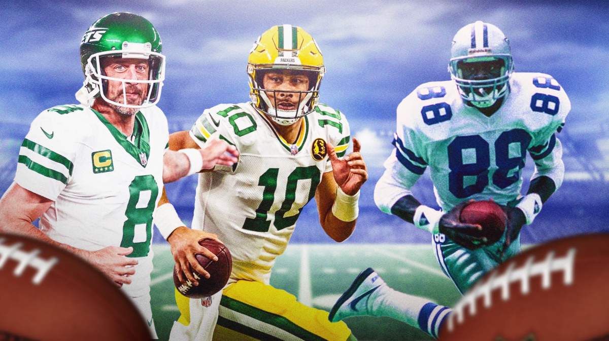 Jordan Love, Michael Irvin, Aaron Rodgers, Packers Lions