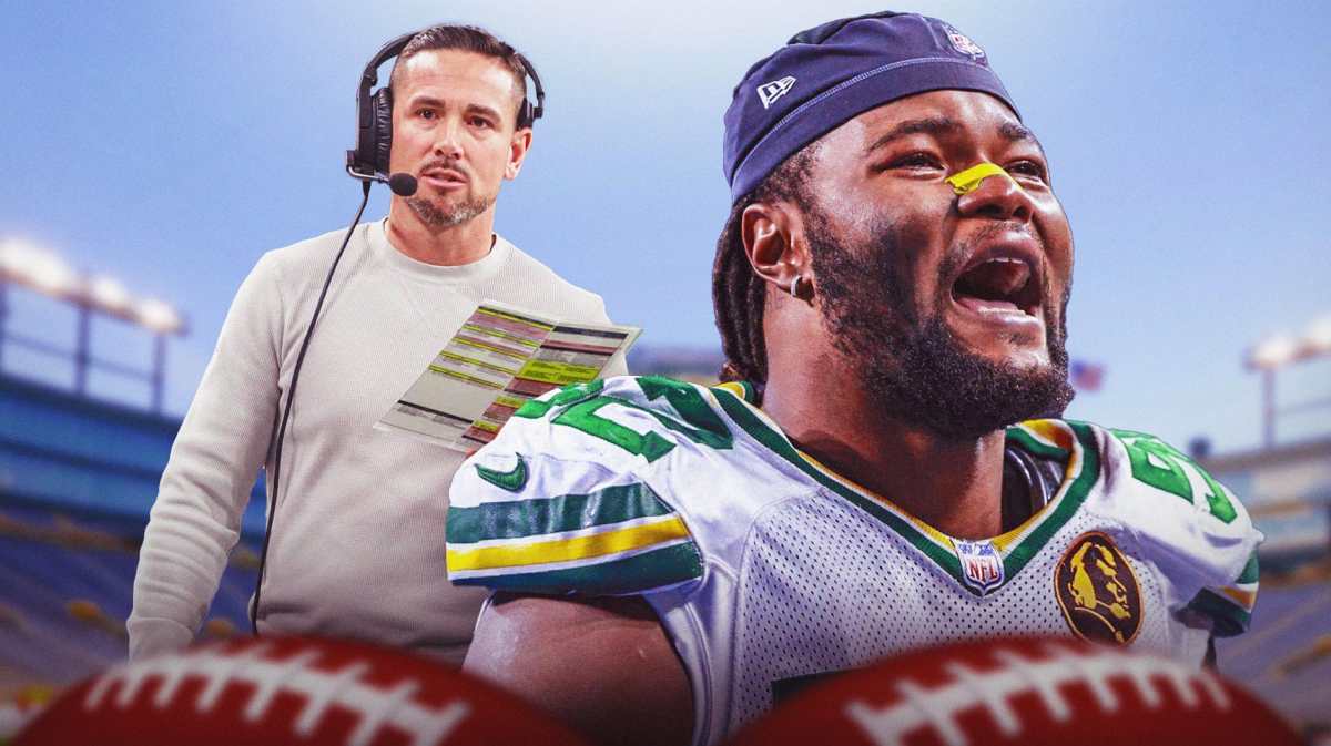 Packers linebacker, Rashan Gary, Matt Lafleur, Lions