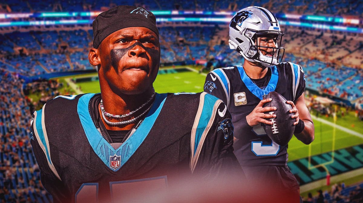 Bryce Young and the Panthers' DJ Chark