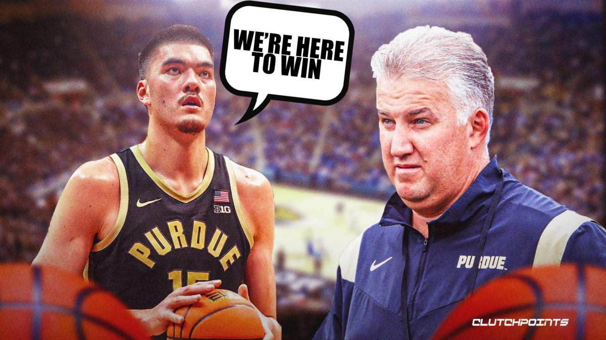 Matt Painter, Zach Edey saying “We’re here to win”