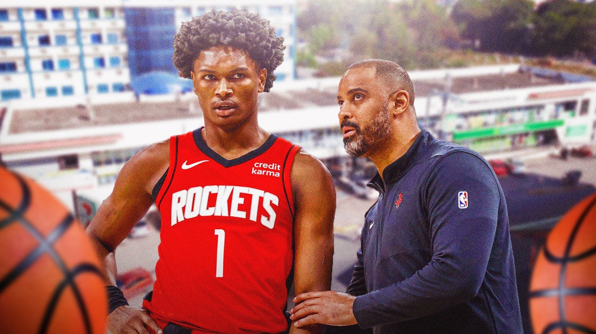 Amen Thompson from Ime Udoka Rockets strives to return to help Fred VanVleet and Jabari Smith Jr