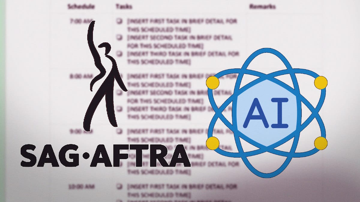 SAG-AFTRA releases preliminary AI rules after $1 billion deal
