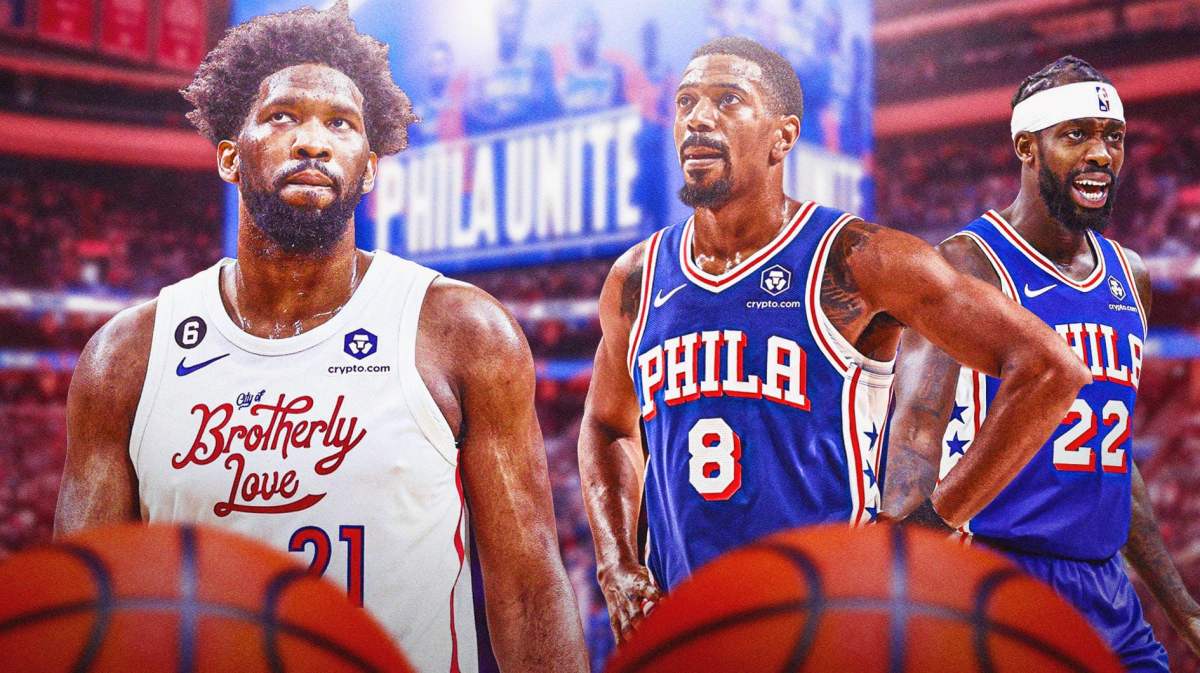 Sixers, Joel Embiid, Tyrese Maxey, De'Anthony Melton