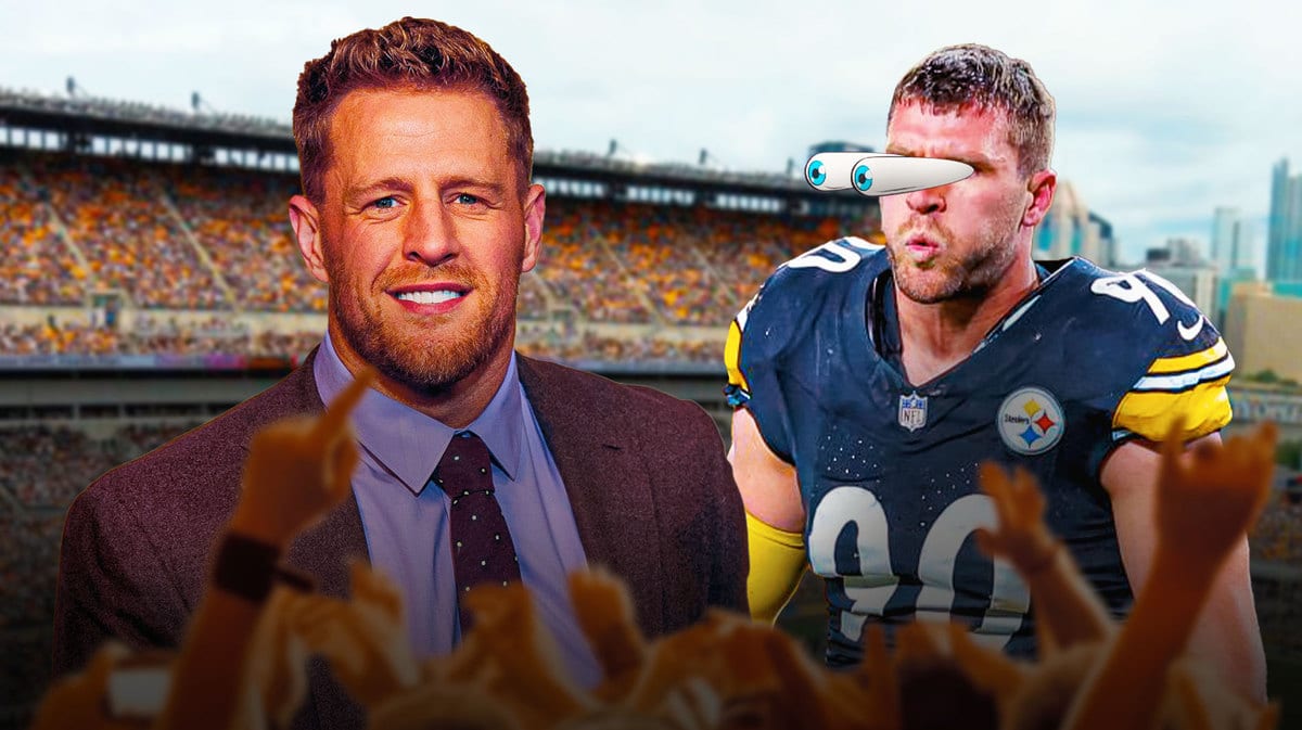 JJ Watt and Pittsburgh Steelers linebacker TJ Watt