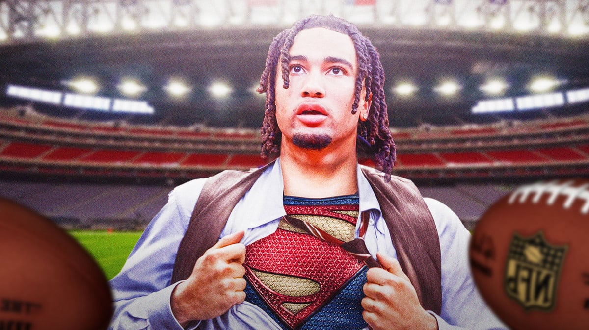 Texans QB C.J. Stroud as Clark Kent