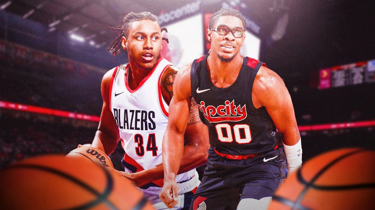Blazers Jabari Walker and Scoot Henderson