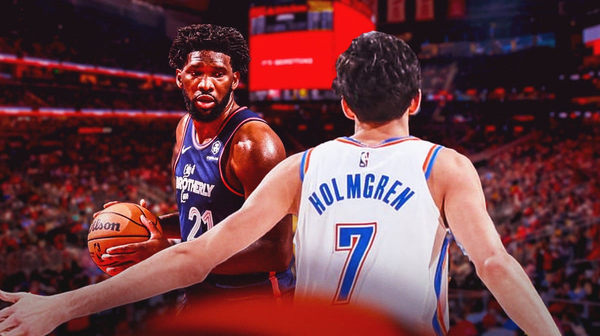 Joel Embiid and Chet Holmgren