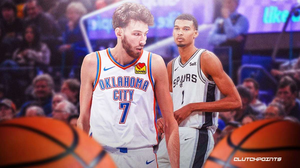 Thunder, Chet Holmgren, Victor Wembanyama, Rookie of the Year, Spurs