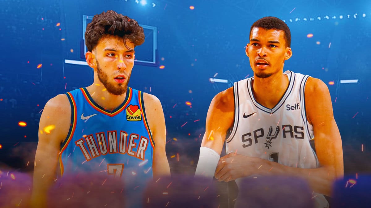 Spurs Thunder, Spurs, Thunder, Chet Holmgren, Victor Wembanyama