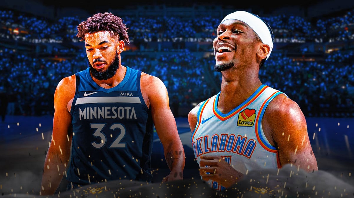 Timberwolves, Chet Holmgren, Thunder, Shai Gilgeous-Alexander, Karl-Anthony Towns