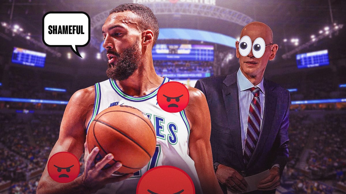 Rudy Gobert was not happy to pick up a fine for his role in the Draymond Green fight during the Timberwolves win over the Warriors