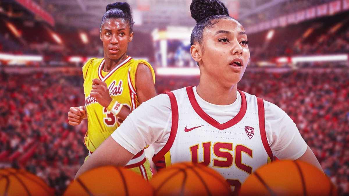 USC basketball, JuJu Watkins record, Trojans, Lisa Leslie