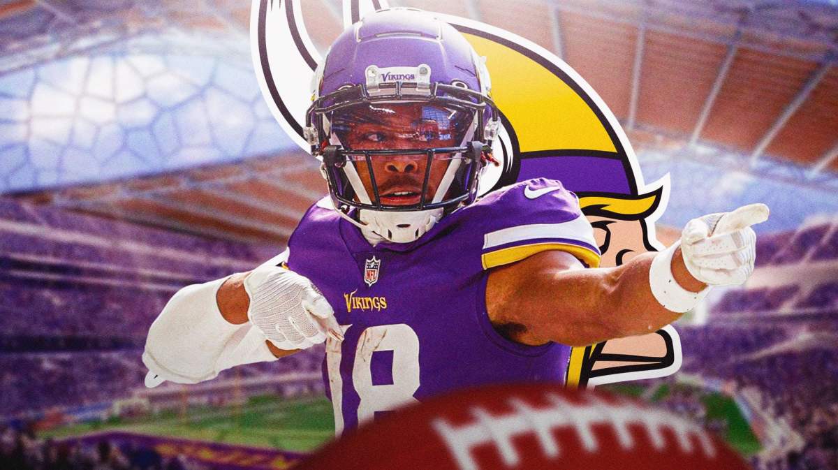 Justin Jefferson vikings logo