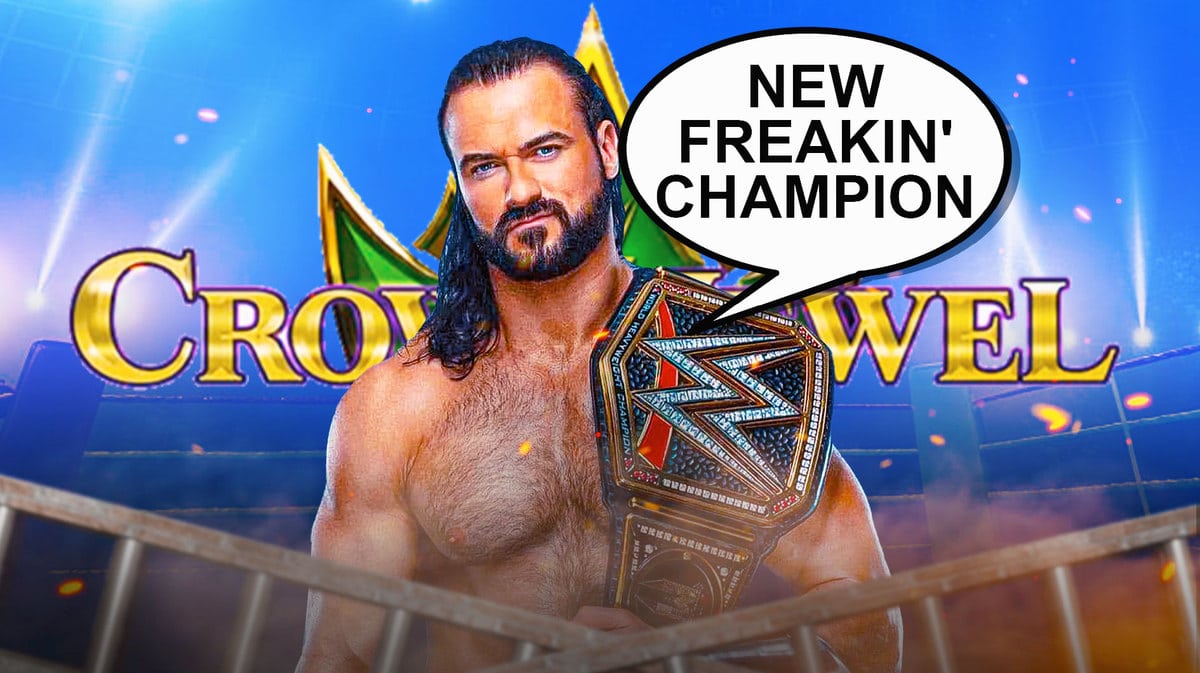 WWE's Drew McIntyre vows to change the 'freakin' narrative at Crown Jewel