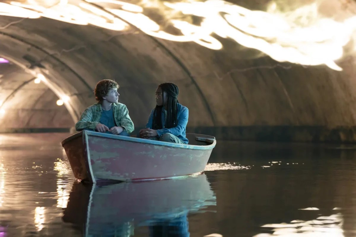 Percy Jackson and Annabeth.
