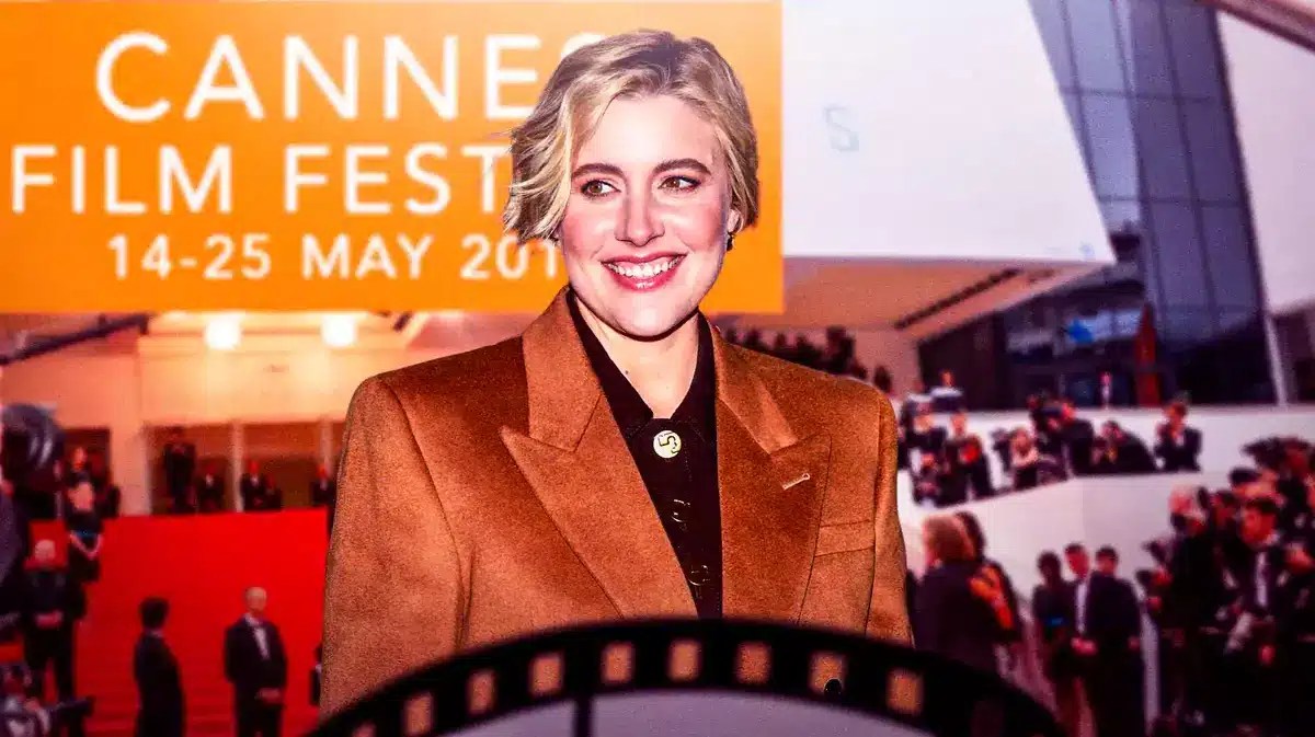 Greta Gerwig at the Cannes Film Festival.