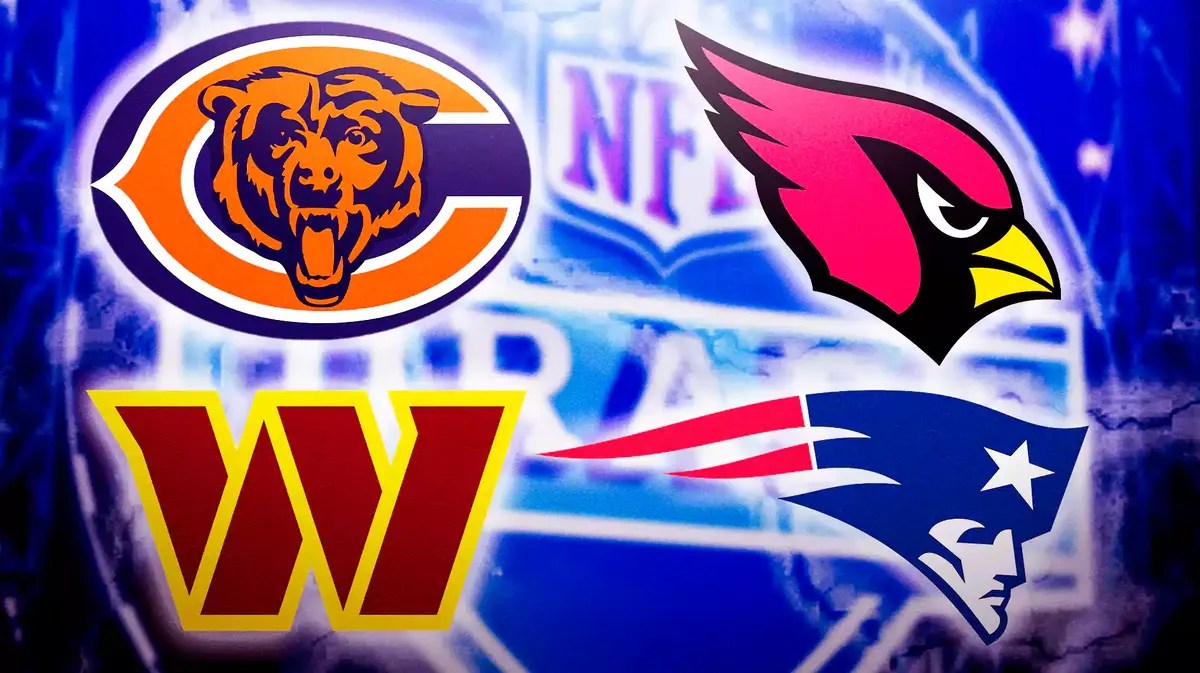 The 2024 NFL draft order after Week 16 of the 2023 NFL season