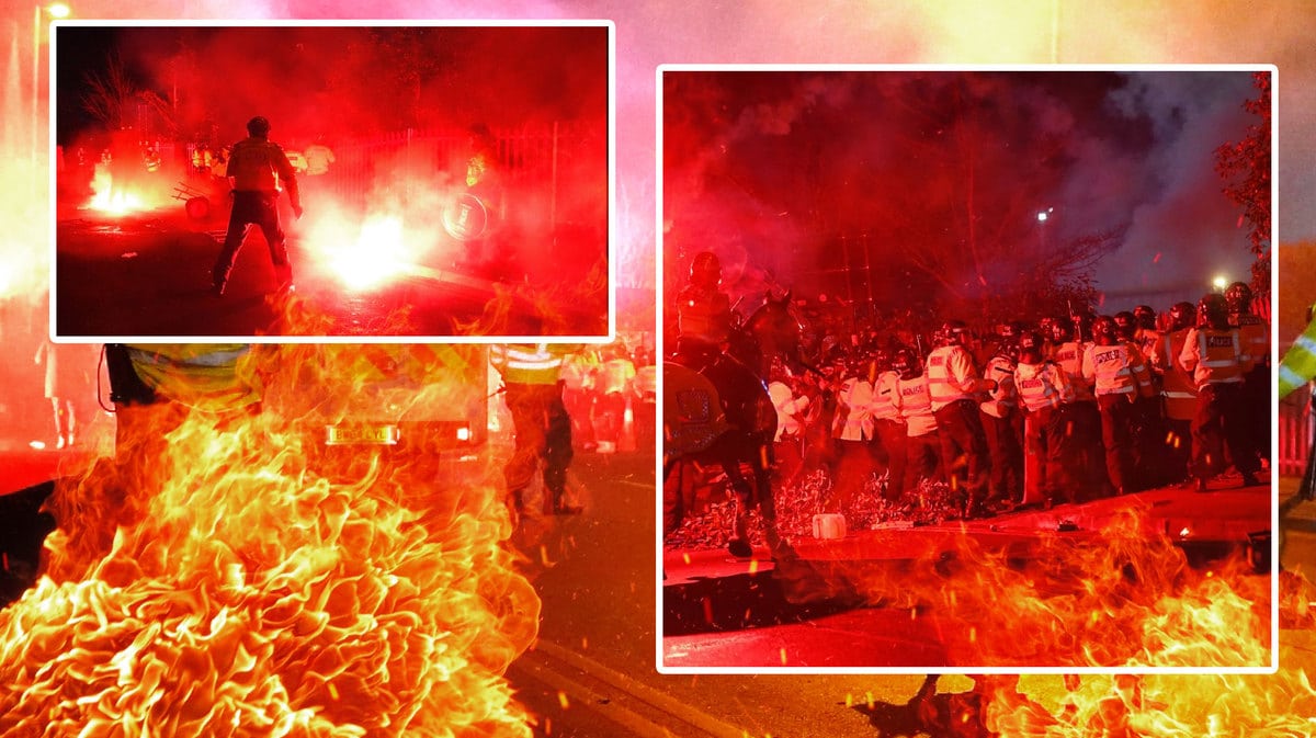 45 Polish fans appear in court after ‘worst UK riot in 20 years’ in ...