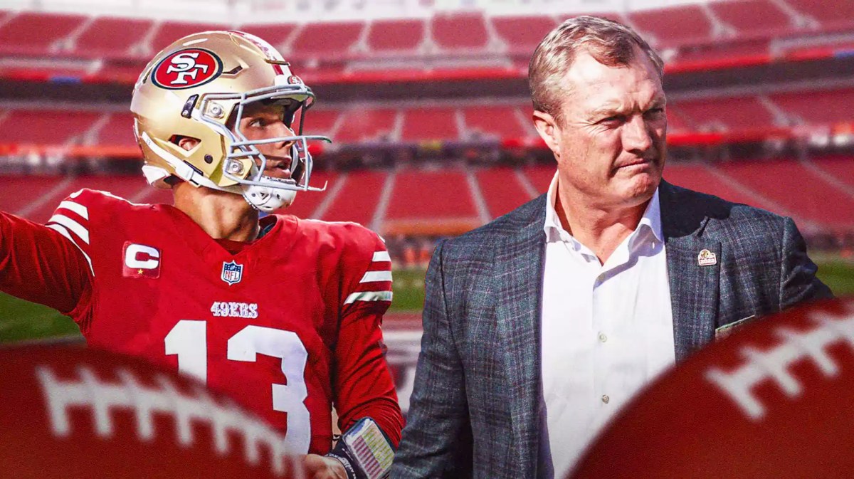 49ers general manager, Brock Purdy, John Lynch