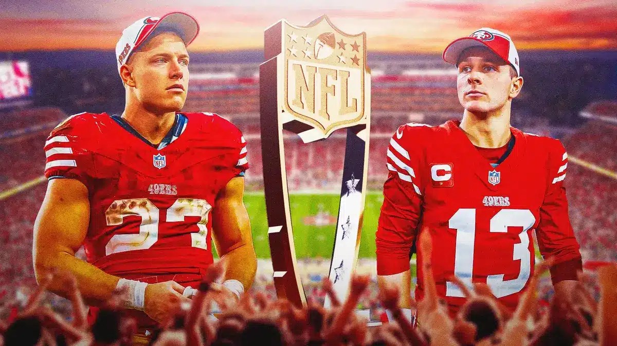 49ers pair of MVP candidates, Brock Purdy and Christian McCaffrey