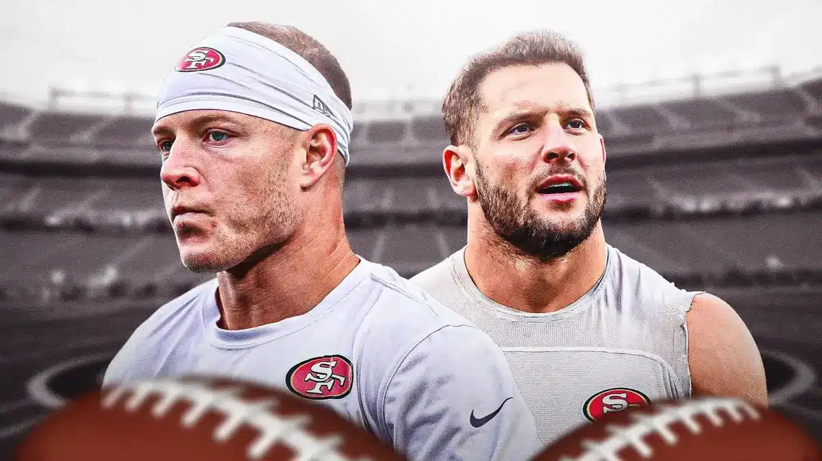 49ers, Christian McCaffrey, Nick Bosa, Brock Purdy