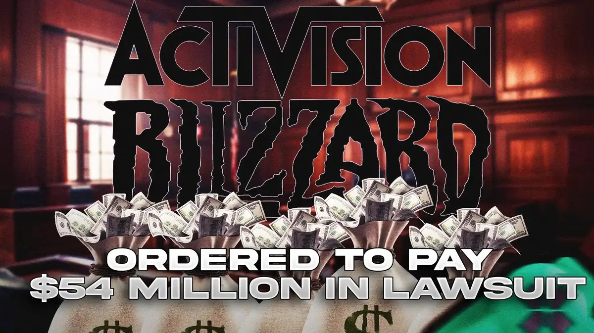 Activision Blizzard Ordered to Pay $54 Million in Gender Discrimination Lawsuit Settlement