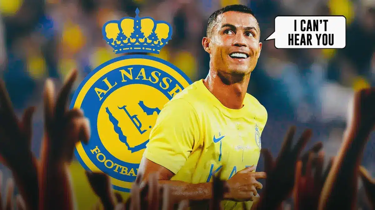 Cristiano Ronaldo taunts Al-Shabab fans with crude celebration - Futbol on  FanNation
