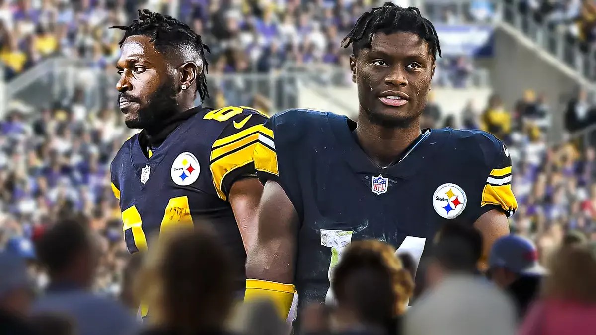 Antonio Brown and George Pickens