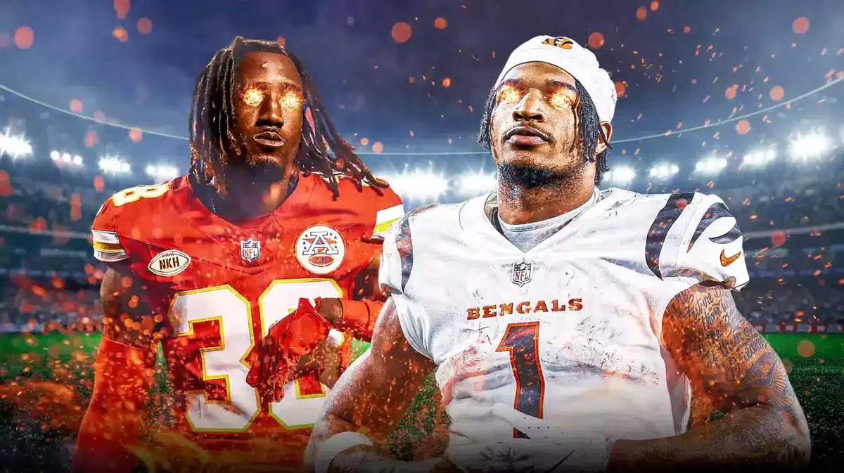 Chiefs' L'Jarius Sneed and Bengals' Ja'Marr Chase