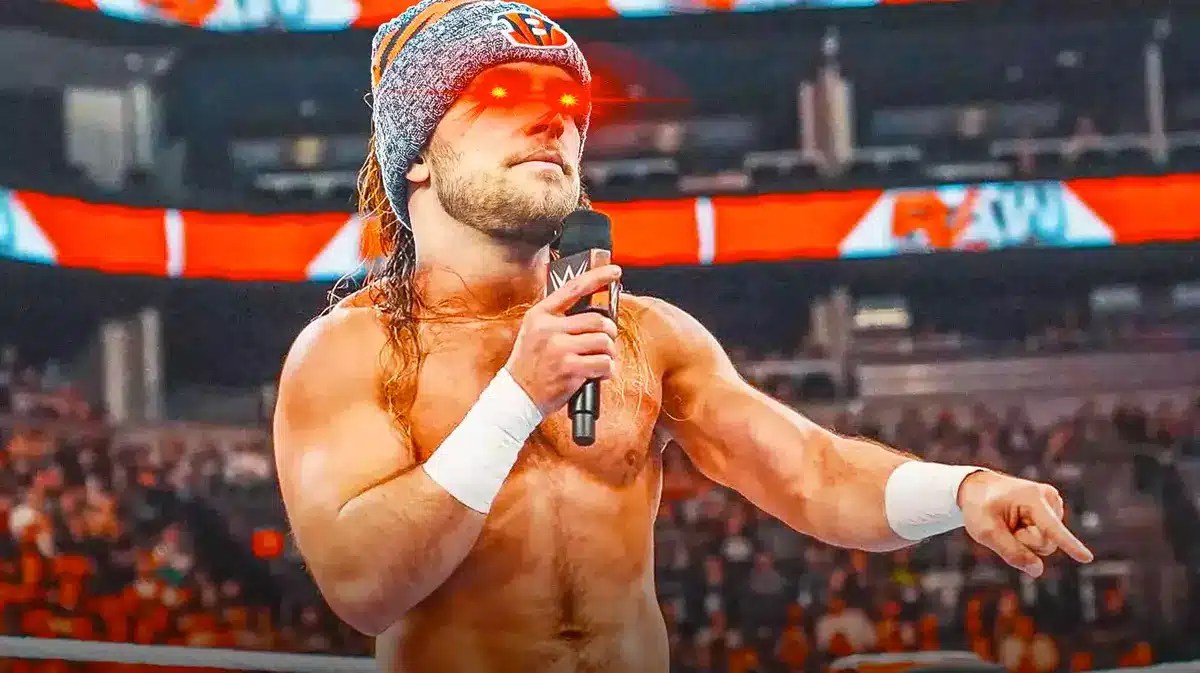 Jake Browning (Bengals) as Seth Rollins holding mic