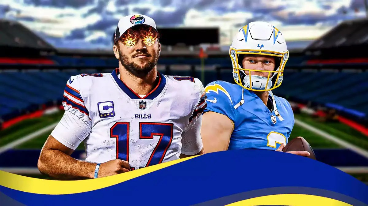 Bills and Sean McDermott mentee Josh Allen with Chargers Easton Stick
