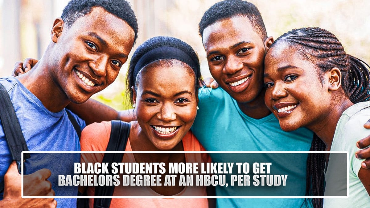 A study released by the Annenberg Institute at Brown University finds that black students are more likely to finish their degree at an HBCU.