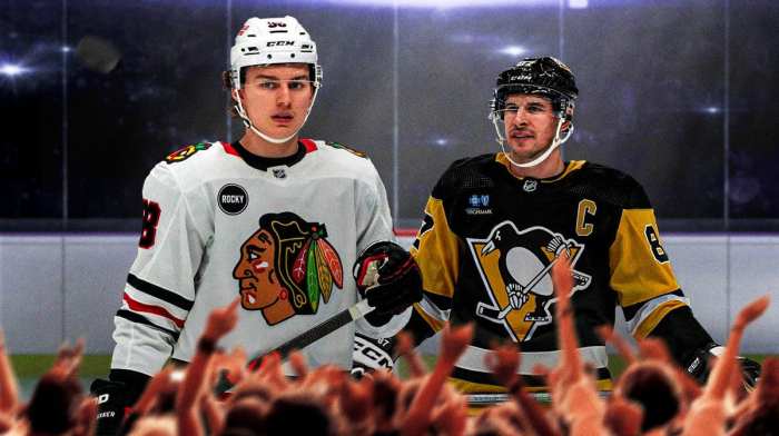 Connor Bedard passes Sidney Crosby with rookie road scoring streak.