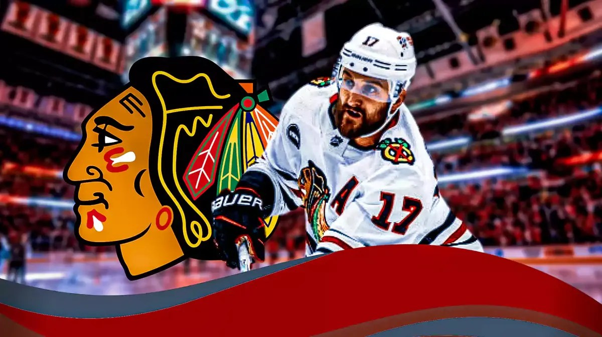 Blackhawks forward Nick Foligno at the United Center.