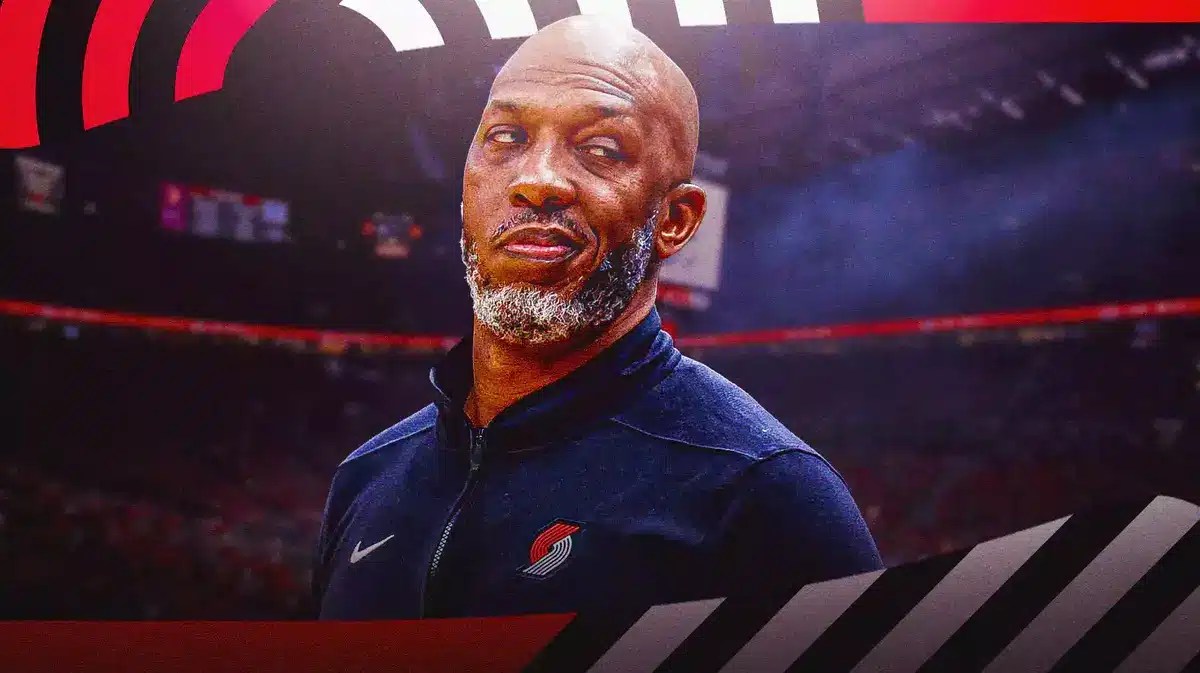 Blazers coach Chauncey Billups