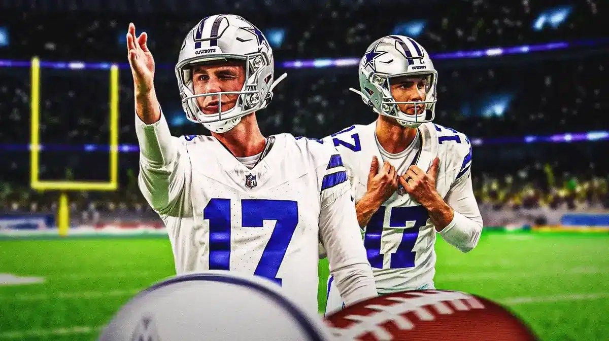 Dallas Cowboys rookie kicker Brandon Aubrey thinks he can hit from 70 yards