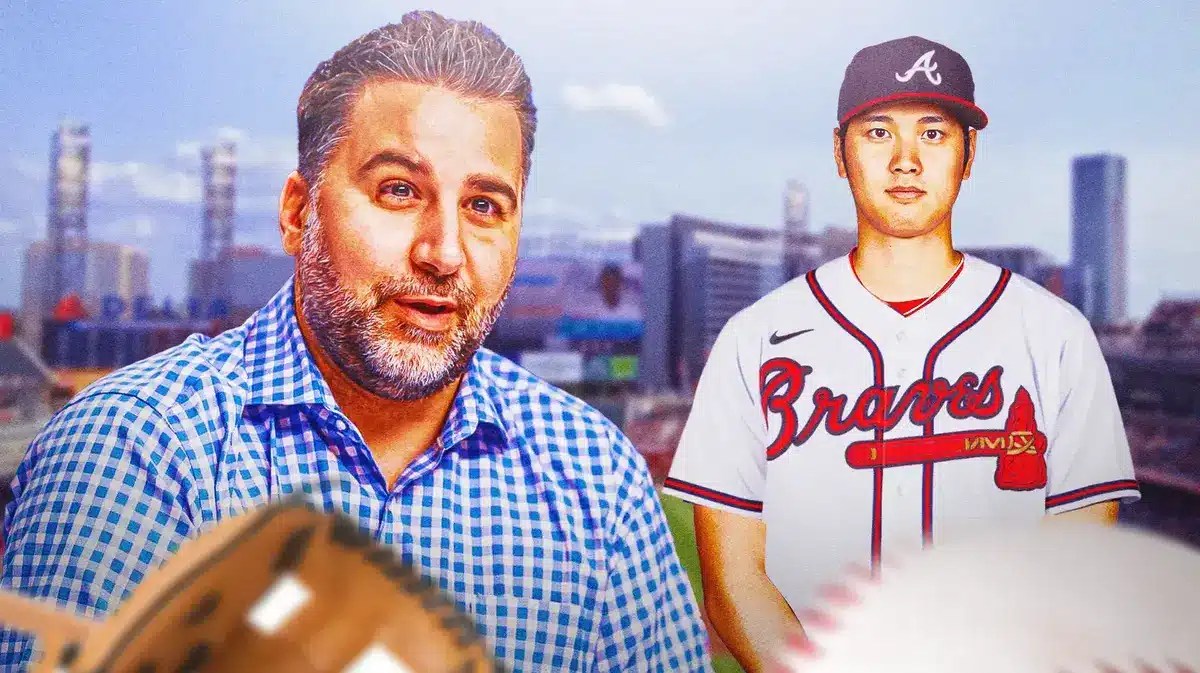 Alex Anthopoulos, Shohei Ohtani in a Braves uniform