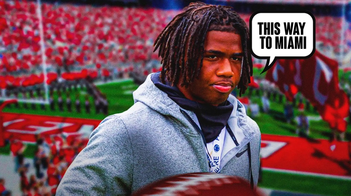 Ohio State football commit Jordan Lyle saying he's headed to Miami.