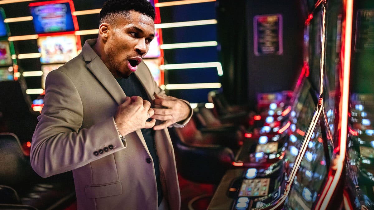 Bucks star Giannis Antetokounmpo in Vegas