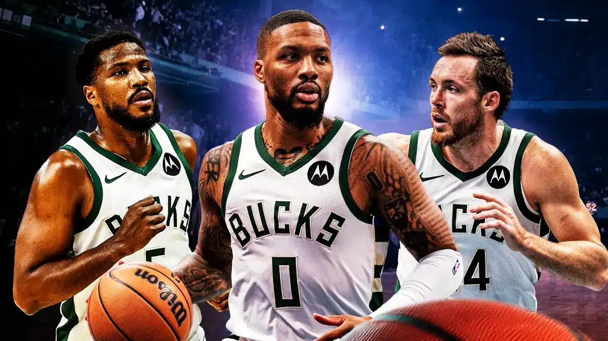 Bucks, Bucks season, Bucks roster, Pat Connaughton, Malik Beasley, Damian Lillard