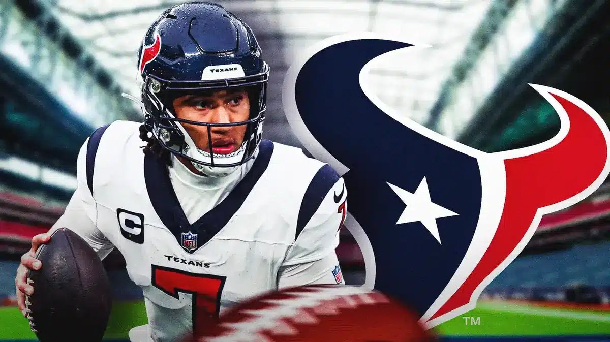 Texans logo, CJ Stroud