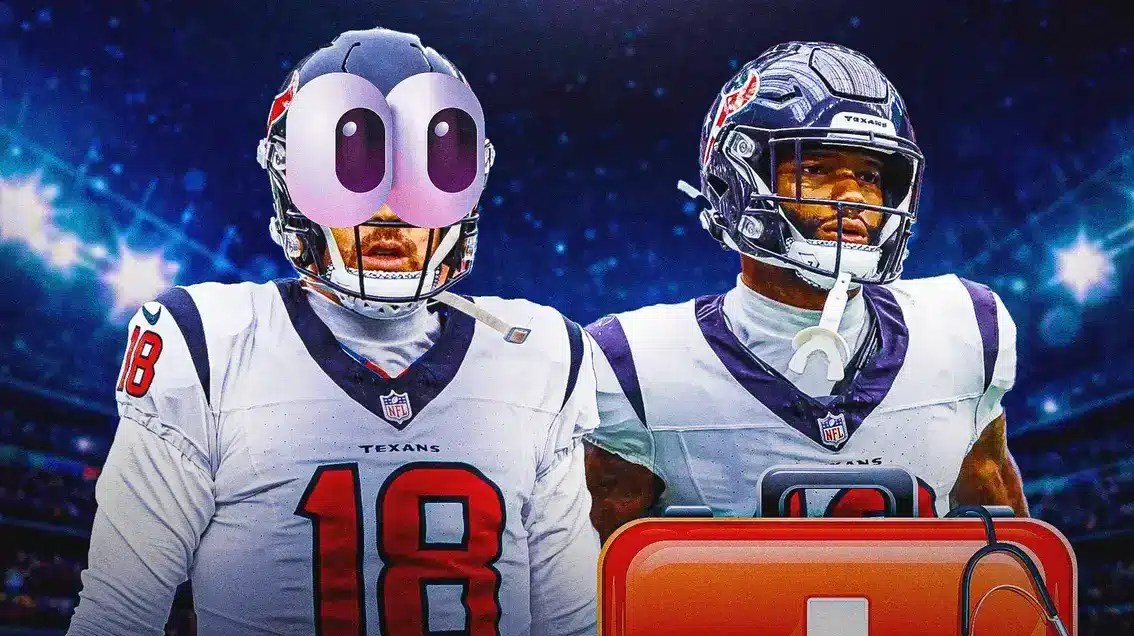 Case Keenum will be very interested with the Texans latest updates on Nico Collins and Noah Brown