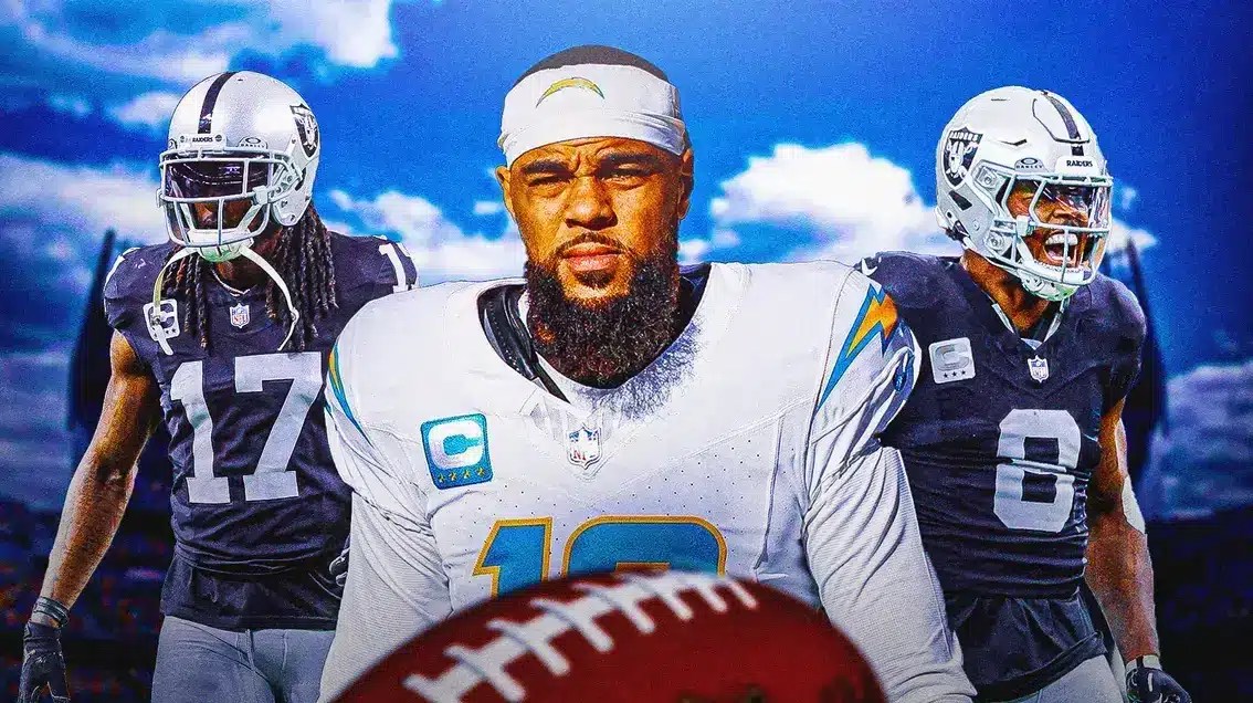 Chargers-Raiders, Fantasy Football, Davante Adams, Keenan Allen, Josh Jacobs, Chargers Raiders Start 'Em Sit 'Em, Thursday Night Start 'Em Sit 'Em, Week 15 Start 'Em Sit 'Em