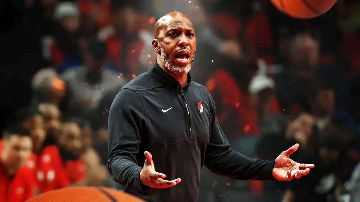 Blazers coach Chauncey Billups
